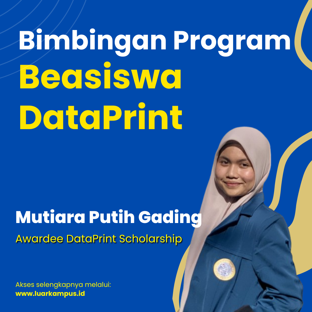 Panduan Beasiswa DataPrint Luarkampus Panduan Beasiswa DataPrint Luarkampus